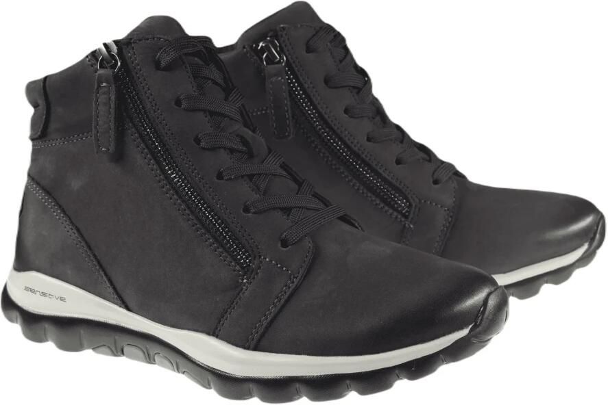 Gabor rollingsoft sensitive 76.868.39 dames rollende wandelsneaker grijs - Foto 2