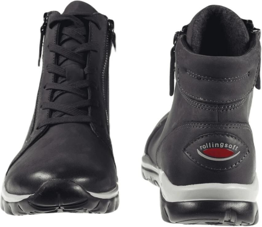Gabor rollingsoft sensitive 76.868.39 dames rollende wandelsneaker grijs - Foto 3