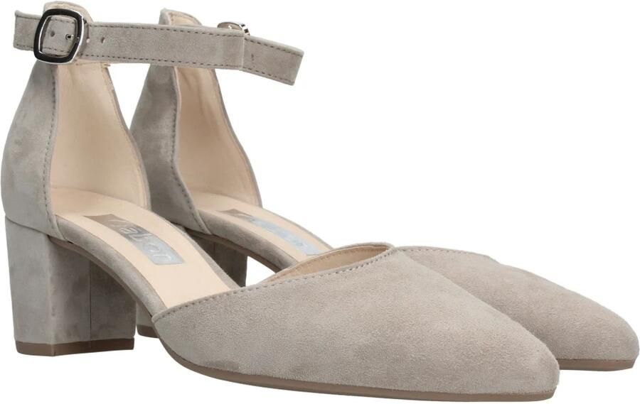 Gabor Taupe Suède Hoge Hak Enkellaarzen Beige Dames - Foto 11