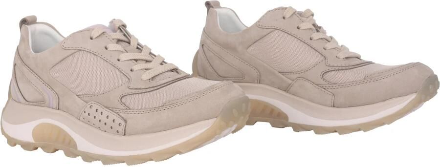 Gabor rollingsoft sensitive 26.915.31 dames rollende wandelsneaker Taupe - Foto 3