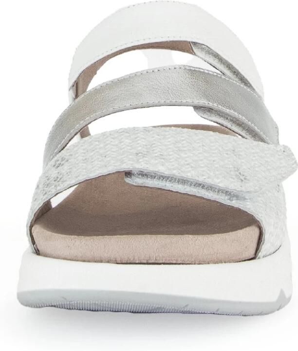 Gabor Rollingsoft Gabor Rolling Soft Leren Dames Sandalen Wit - Foto 3