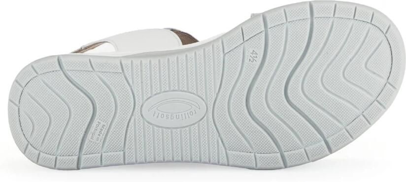 Gabor Rollingsoft Gabor Rolling Soft Leren Dames Sandalen Wit - Foto 6