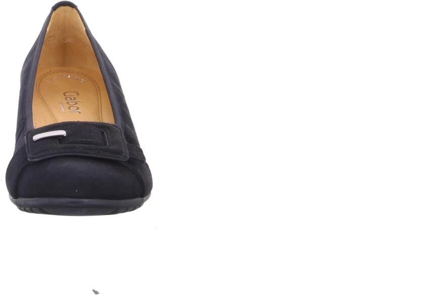 Gabor Wedge Instappers zwart Suede Dames - Foto 3