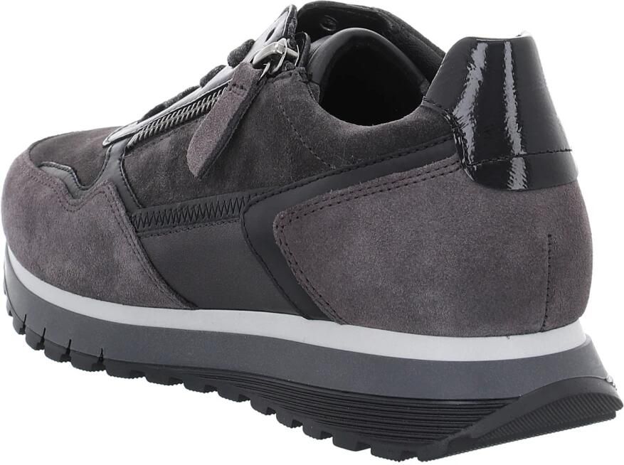 Gabor 56.378.40 Dr. Foul.Lack D.Grey Schw-sneaker -veterschoen - Foto 3