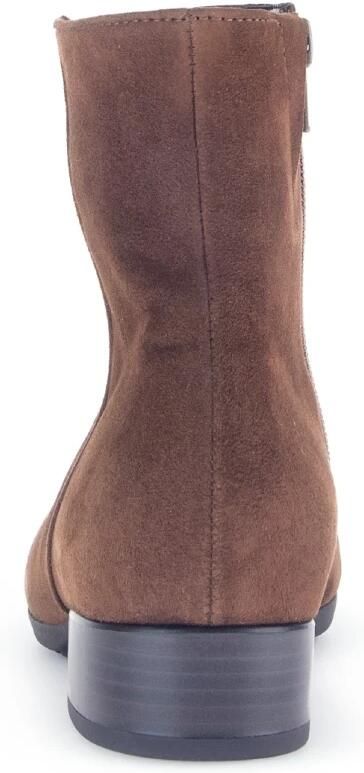 Gabor Elegante suède enkellaars bruin Brown Dames