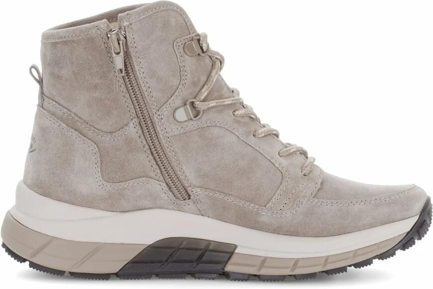 Gabor Rollingsoft Veterschoenen sleehak enkellaarsje met haken in bergbeklimmers-look - Foto 4