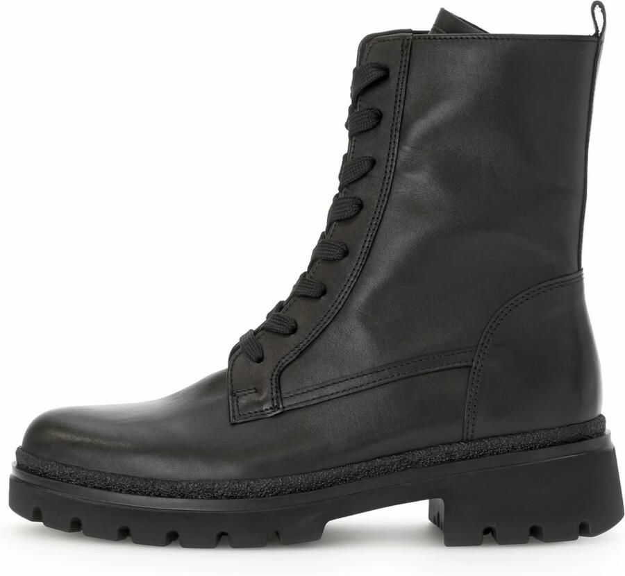 Gabor Elegante Leren Enkellaars Zwart Black Dames - Foto 2