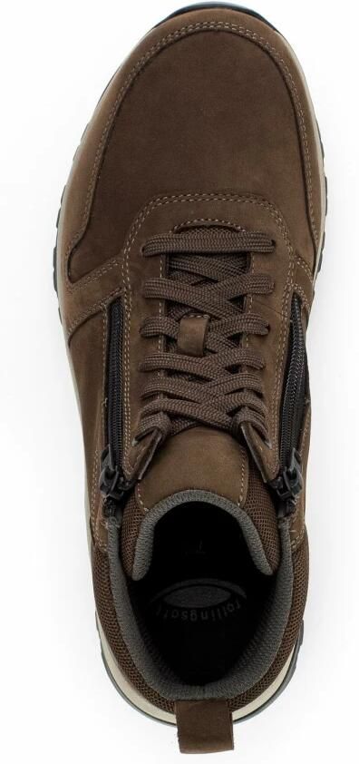 Gabor Rollingsoft Sneakers met sleehak comfort schoen veterschoen lage schoen in breedte g 1 2 (= breed) - Foto 5