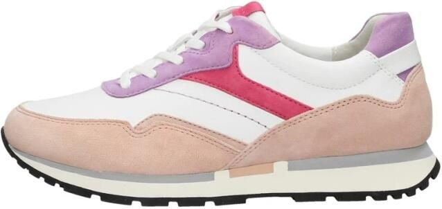 Gabor Sneaker 26.366.62 Wit Rosa Flieder Suède Combi - Foto 4
