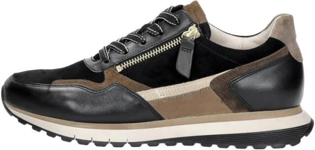 GABOR Lage Sneakers Dames 378 Maat: 39 Materiaal: Leer Kleur: Zwart - Foto 11