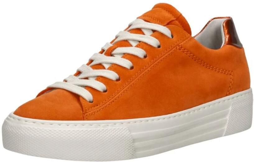 Gabor Veterschoenen Laag Veterschoenen Laag oranje - Foto 5