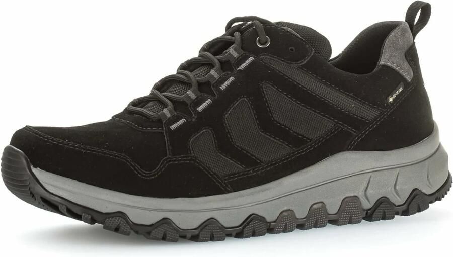 Gabor Rollingsoft Sneakers laag antraciet zwart - Foto 2