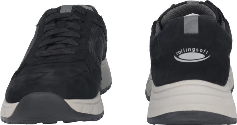 Pius Gabor rollingsoft sensitive 8002.10.01 heren rollende wandelsneaker zwart - Foto 2