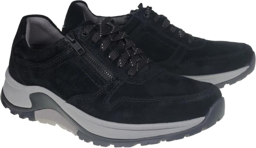 Pius Gabor rollingsoft sensitive 8000.13.01 heren rollende wandelsneaker zwart - Foto 2