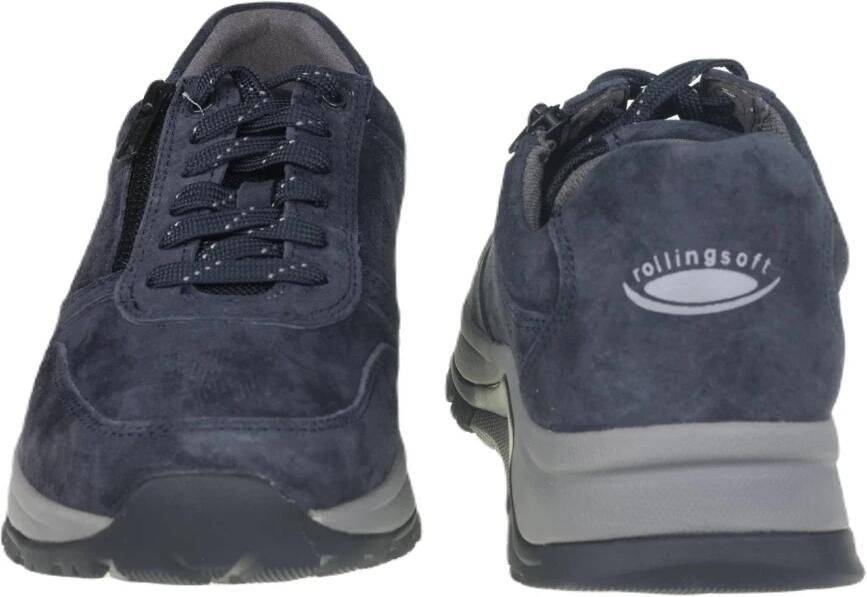 Pius Gabor rollingsoft sensitive 8000.13.02 heren rollende wandelsneaker blauw - Foto 3