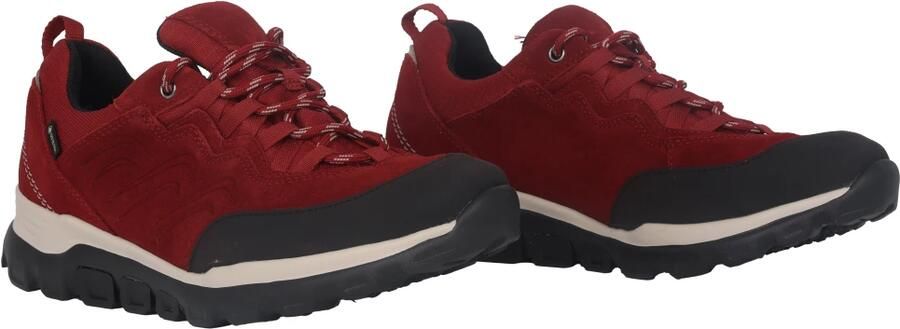 Gabor rollingsoft sensitive 96.927.38 dames rollende wandelsneaker rood waterdicht
