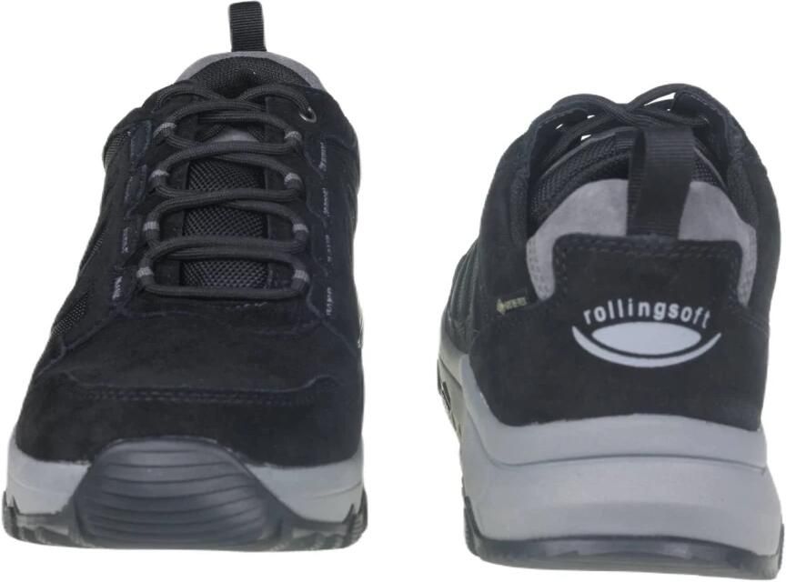 Pius Gabor rollingsoft sensitive 8005.50.01 heren rollende wandelsneaker zwart waterdicht - Foto 3