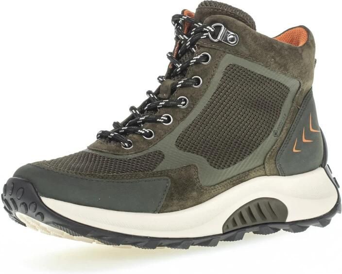 Gabor rollingsoft sensitive 96.876.31 dames rollende wandelsneaker groen - Foto 3