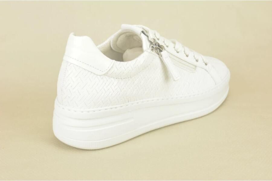 Gabor Wit Print Sneaker N.+Tiret DZ.