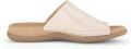 Gabor -Dames roze-goud metallic slippers & muiltjes - Roze