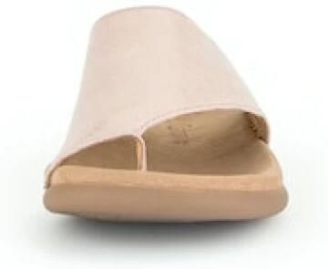Gabor -Dames roze-goud metallic slippers & muiltjes - Foto 3