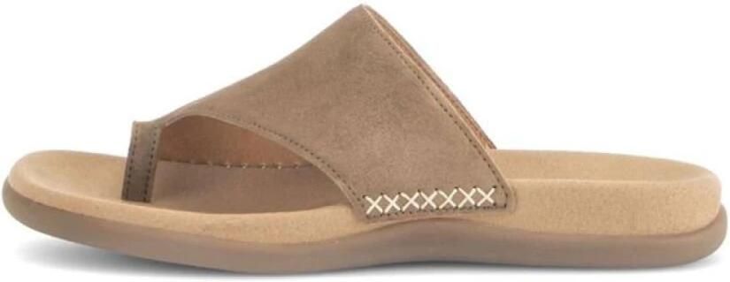 Gabor Dames teenslipper 83.700.38 Cognac - Foto 2