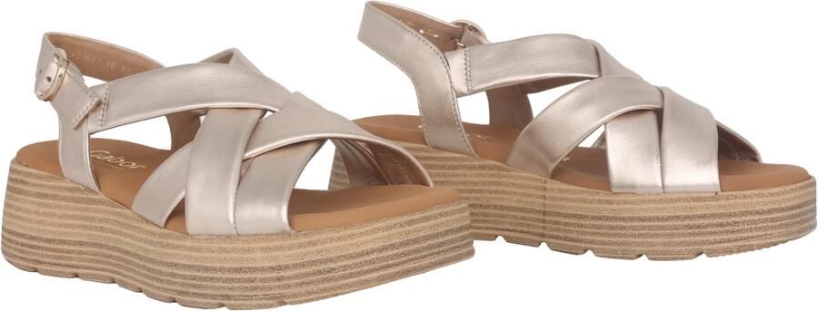 Gabor 42.872.82 dames sandaal zilver - Foto 3