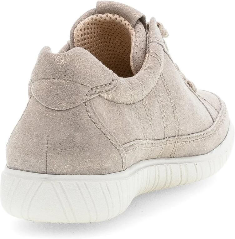 Gabor Zilveren Vetersneaker Dames - Foto 2