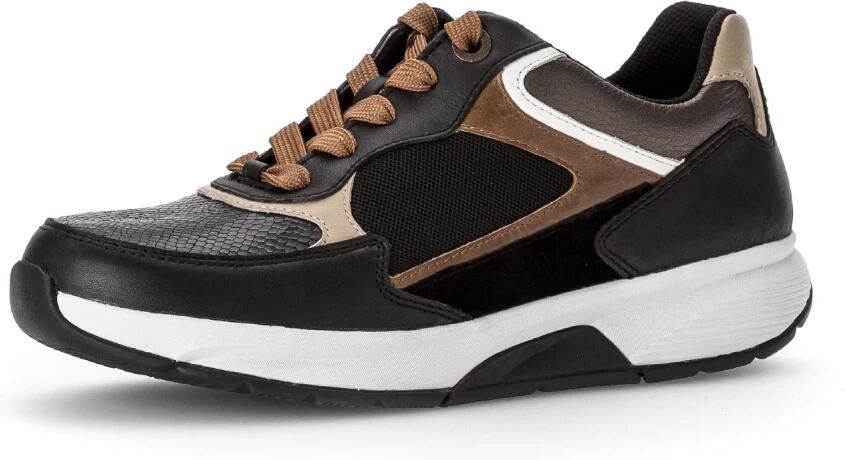 Gabor rollingsoft sensitive 56.875.87 dames rollende wandelsneaker Zwart - Foto 2