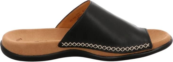 Gabor Teenslippers sleehak zomerschoen dianette met contrastkleurig borduursel - Foto 5