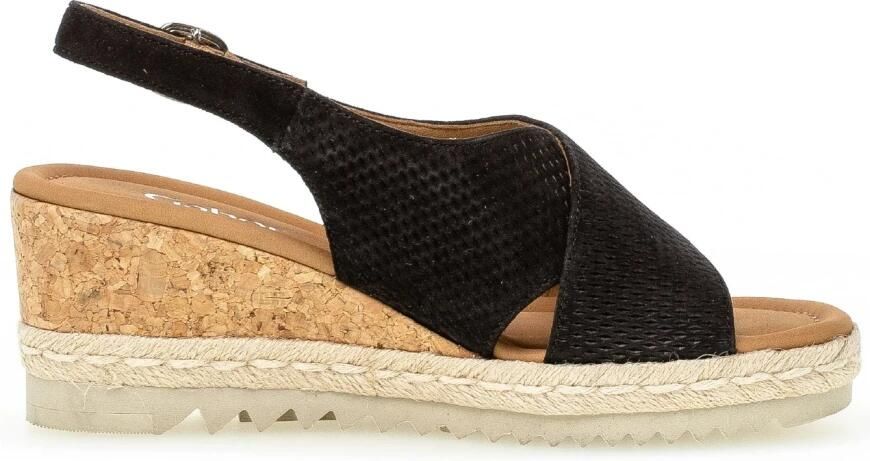 Gabor 62.831.47 Dames Sandalen Zwart