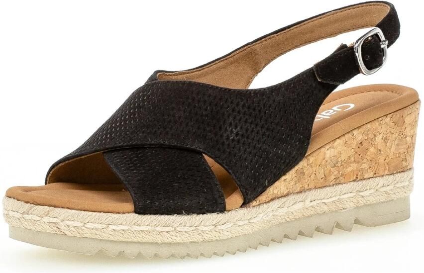Gabor 62.831.47 Dames Sandalen Zwart - Foto 5