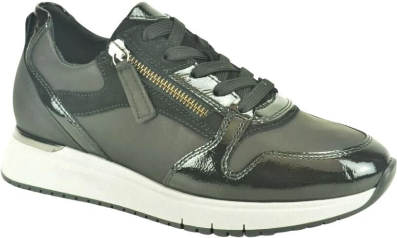 Gabor Zwart+Lace Runner N.+tiret