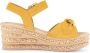 Gabor Gele suède sandaal voor dames Yellow Dames - Thumbnail 2