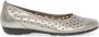 Gabor Gouden leren metallic balletflats Yellow Dames - Thumbnail 2
