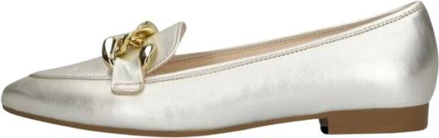 Gabor Gouden Loafer 301 met Kettingdetail Yellow Dames