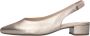 GABOR Slingbacks Dames 520.3 Maat: 37 Materiaal: Leer Kleur: Goud - Thumbnail 2