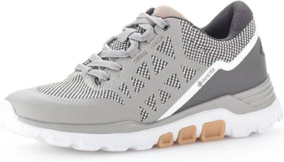 Gabor Grijze Dameslaarzen Weerbestendig en Stijlvol