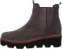 Gabor Chelsea boots met geruite stretchinzet - Thumbnail 2