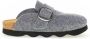 Gabor Grijze Textiel Gesloten-Teen Muil Pantoffel Gray Dames - Thumbnail 2