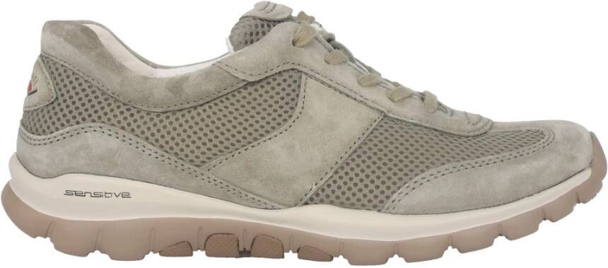 Gabor Groene rollende sneaker voor vrouwen