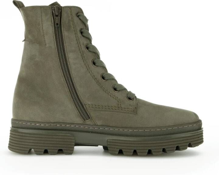 Gabor Groene Suède Biker Boots - Foto 3