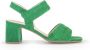 Gabor 21.711.19 Samth. Verde-sandalen met hak-pumps - Thumbnail 3
