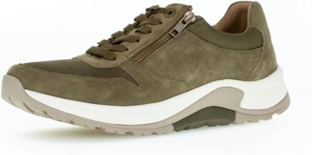 Pius Gabor rollingsoft sensitive 8000.14.04 heren rollende wandelsneaker groen - Foto 4