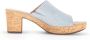 Gabor Comfortabele hoge hak sandalen Blue Dames - Thumbnail 7