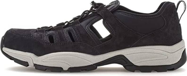 Gabor Heren hardloopschoenen van veloursleer