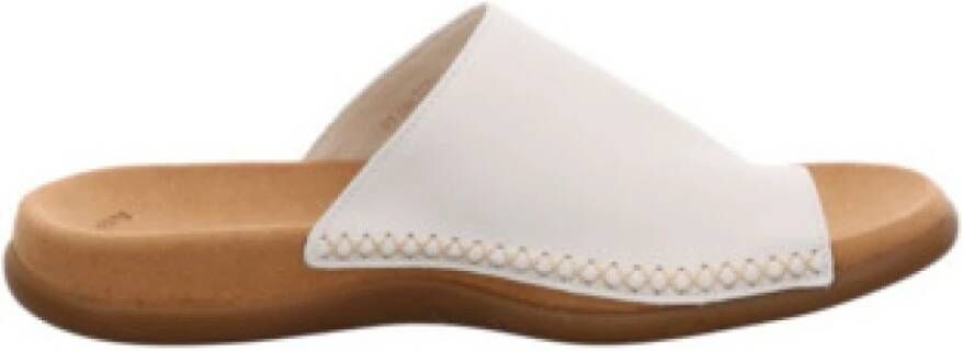 Gabor Teenslippers sleehak zomerschoen dianette met contrastkleurig borduursel - Foto 7