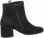 Gabor Blauwe Velvet Enkellaarzen Best Fitting Blue Dames - Thumbnail 1