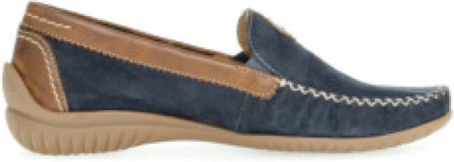 Gabor Klassieke dames mocassins in effen kleuren