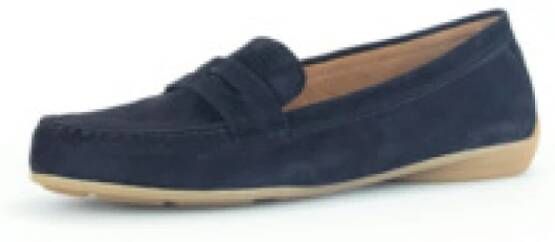 Gabor Klassieke dames mocassins in effen kleuren